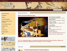 Tablet Screenshot of museobaracca.it